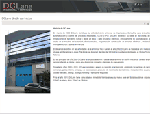 Tablet Screenshot of dclane.net